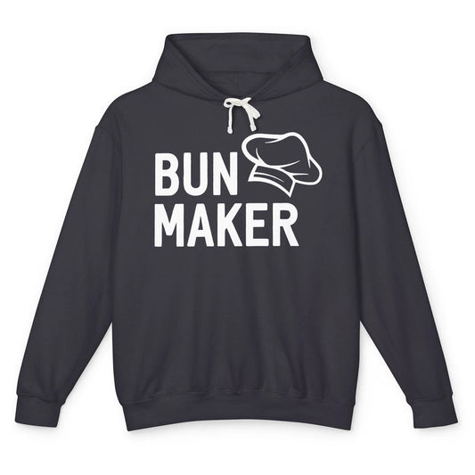 Bun Maker Bun Baker Pregnancy Announcement Baby Reveal Gift Unisex Lightweight Hoodie