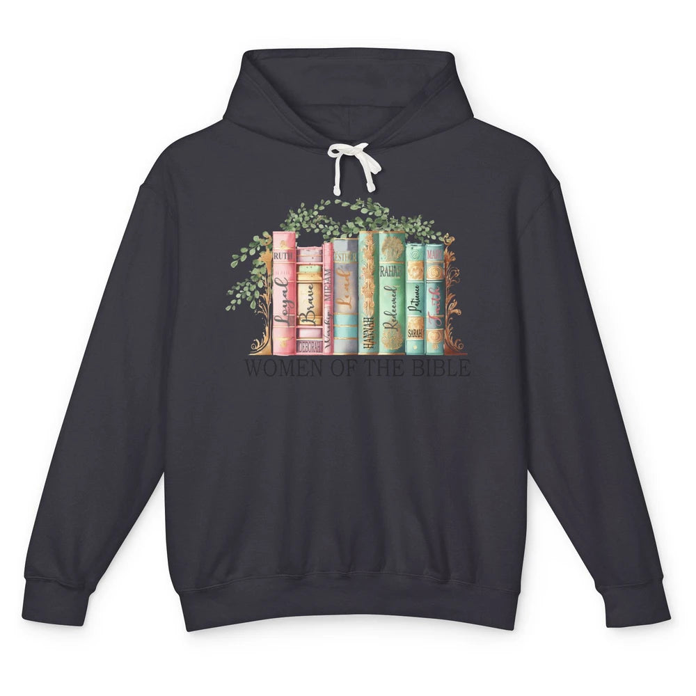 Wildflower Christian Women Of The Bible Religious Book Lover Unisex Lightweight Hoodie