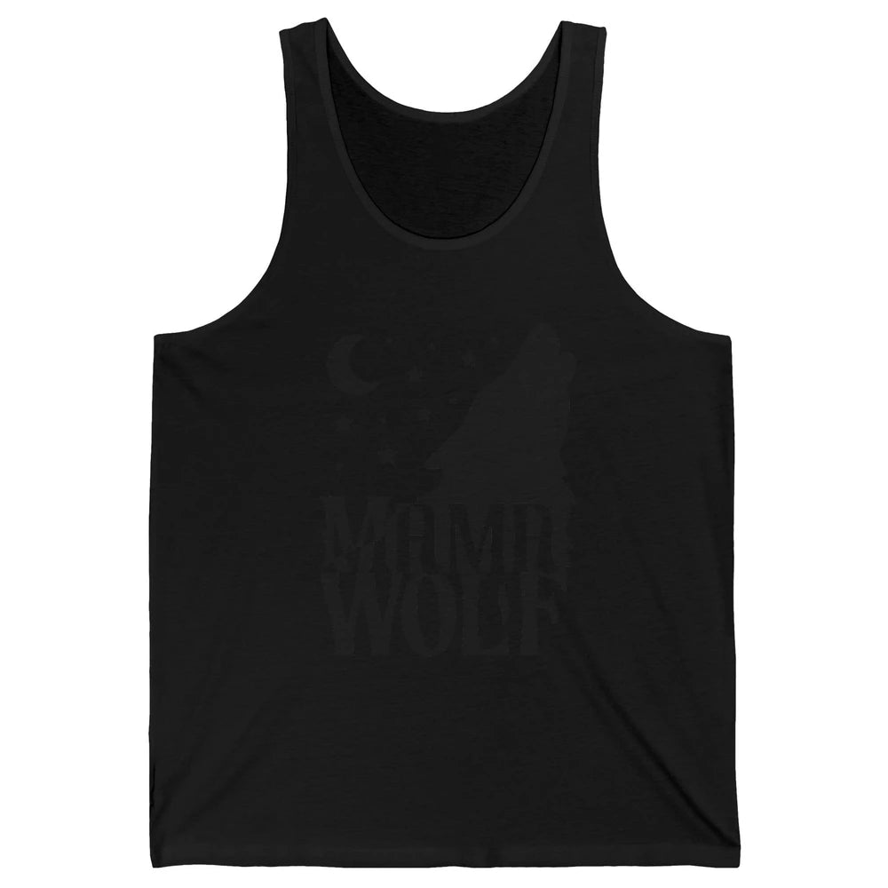 Wolf Pack Wolf Family Mama Wolf Matching Family Outfit Unisex Jersey Tank