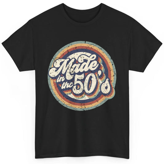 Retro Vintage Made In The 50's 1950s Born Birthday Day Gift Classic Unisex T-Shirt