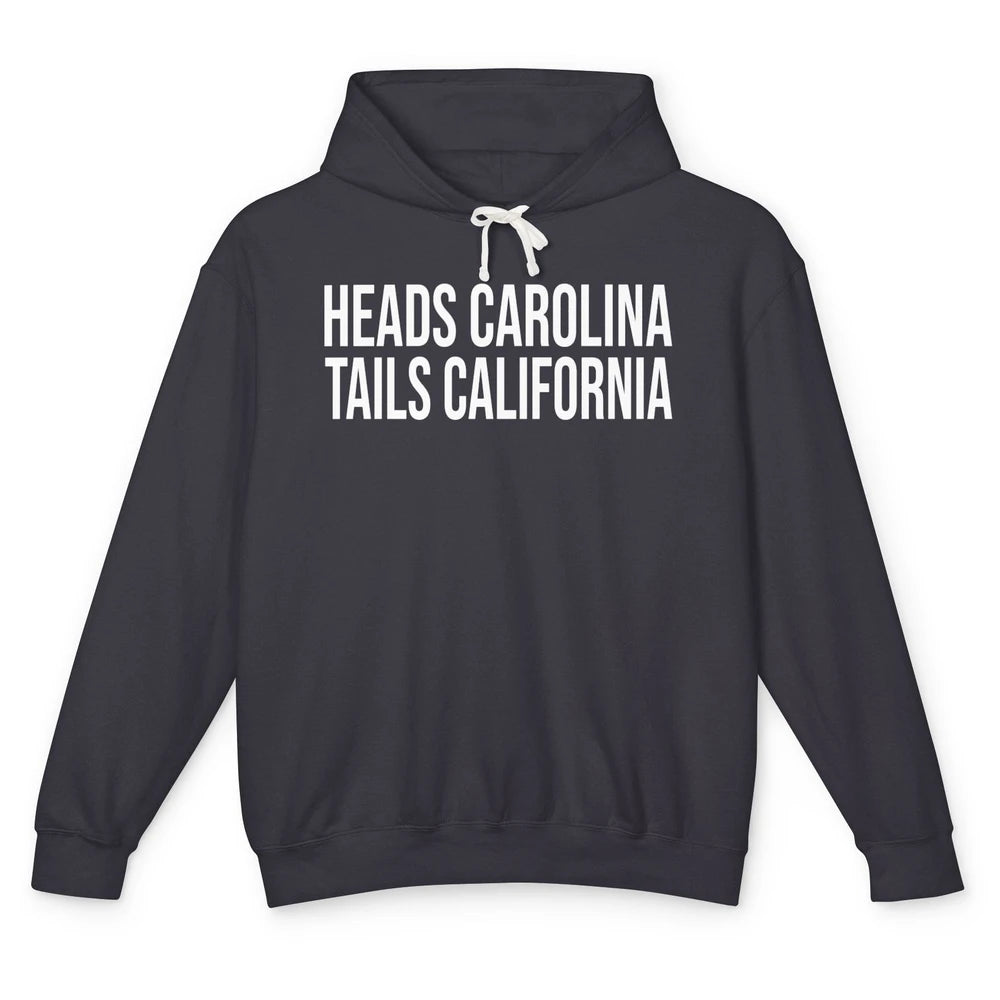 Vintage Heads Carolina Tail California Summer Beach Paradise Unisex Lightweight Hoodie