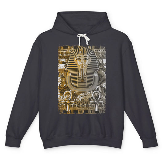 Ancient Egyptian Pyramid Golden King Tut Pharaoh Tutankhamun Unisex Lightweight Hoodie