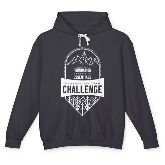 Challenge A Leadership Rising To The Challenge Homeschooling Unisex Lightweight Hoodie