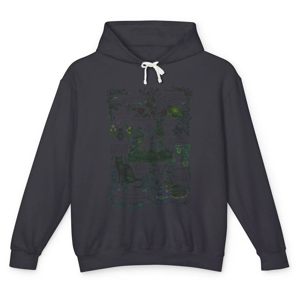 Practical Magic Gardening Witchcraft Plant Lovers Gardeners Unisex Lightweight Hoodie