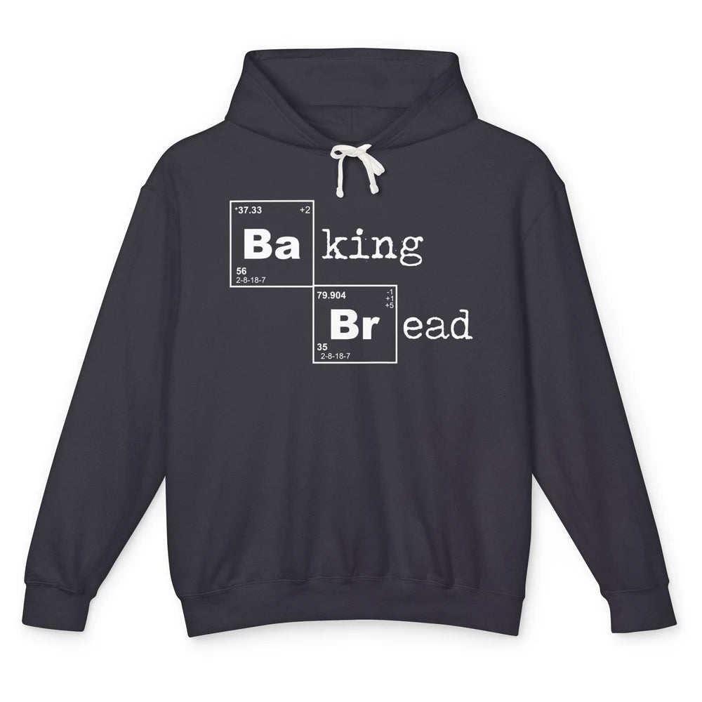 Retro Baking Bread Funny Baking Lovers Gift Bread Bakers Unisex Lightweight Hoodie