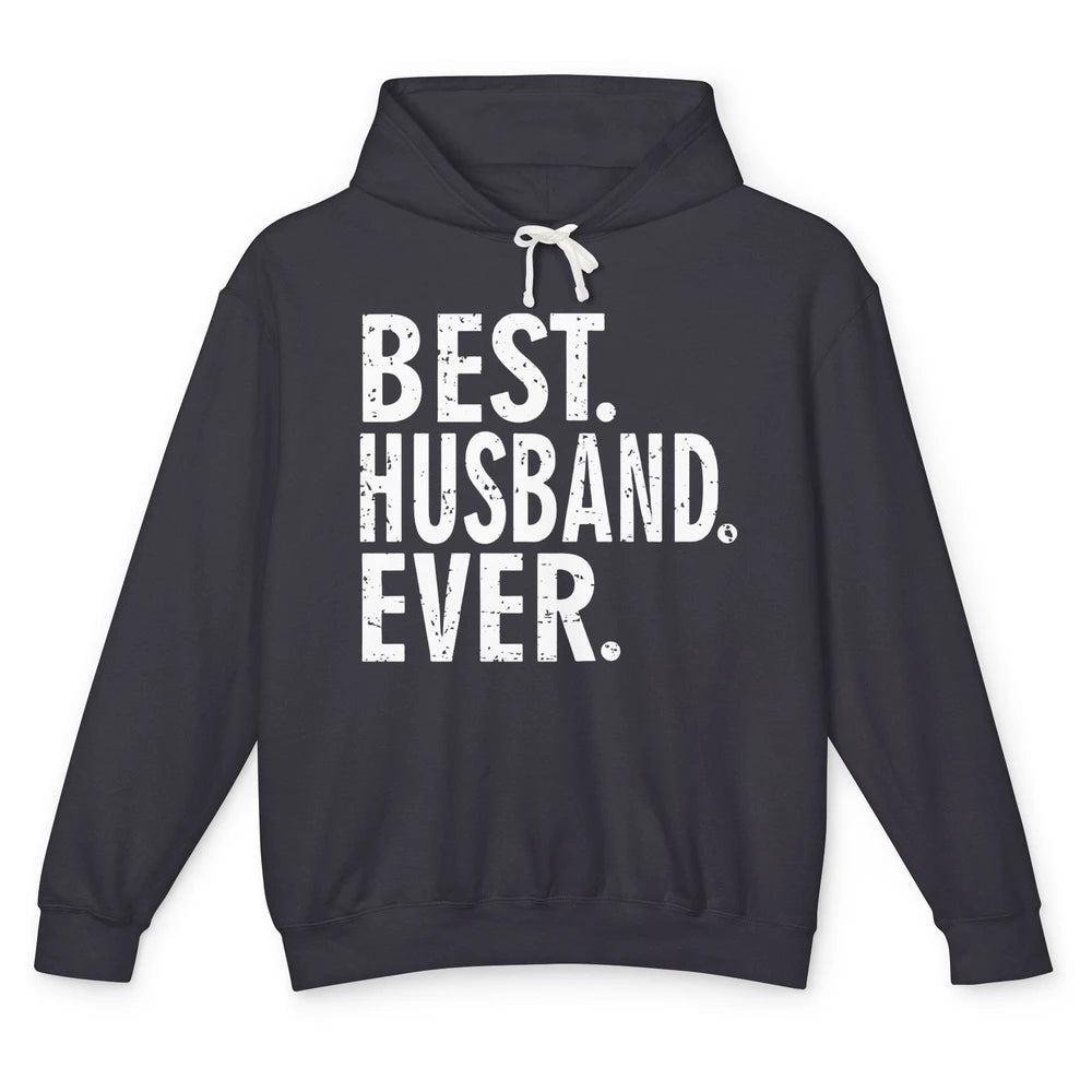 Vintage Best Husband Ever Father's Day Unisex Lightweight Hoodie