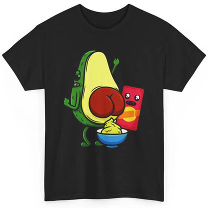 Funny Avocado Pun Wordplay Healthy Eating Habit Vegan Veggie Classic Unisex T-Shirt