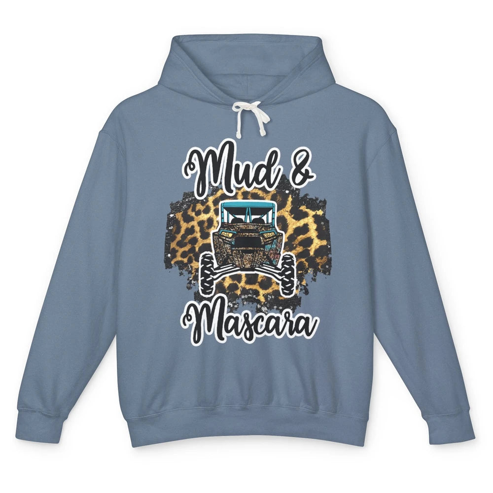 Mud And Mascara Leopard Mud ATV Offroad UTV SXS Rider Women Unisex Lightweight Hoodie