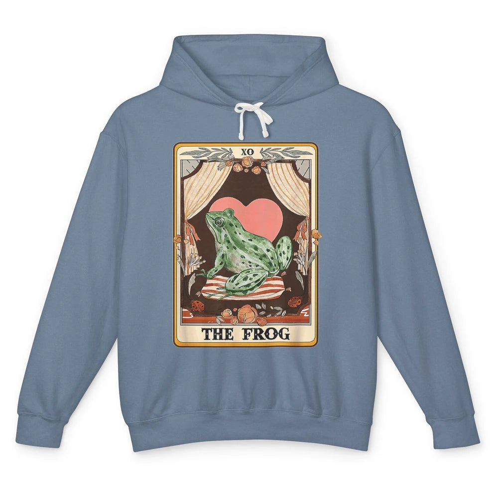 The Ginger Tarot Card Ginger Tabby Cat Ginger Cat Halloween Unisex Lightweight Hoodie