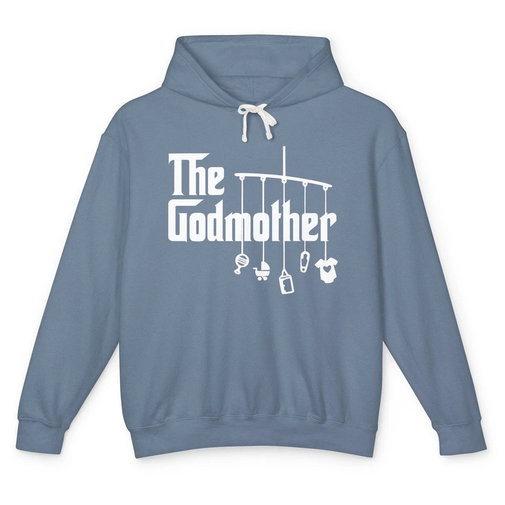 The Godmother First Mother's Day Mom Gift God Mother Unisex Lightweight Hoodie