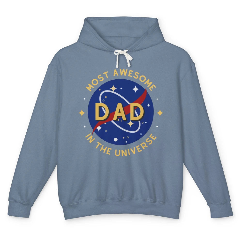 Science Dad Most Awesome Dad In The Universe Father's Day Unisex Lightweight Hoodie