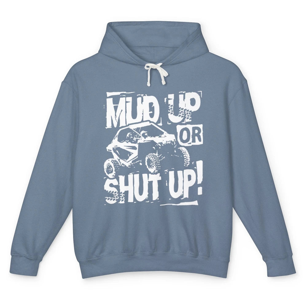 Retro UTV SXS Rider Mud Up ATV Offroad Riding SXS Rider Life Unisex Lightweight Hoodie