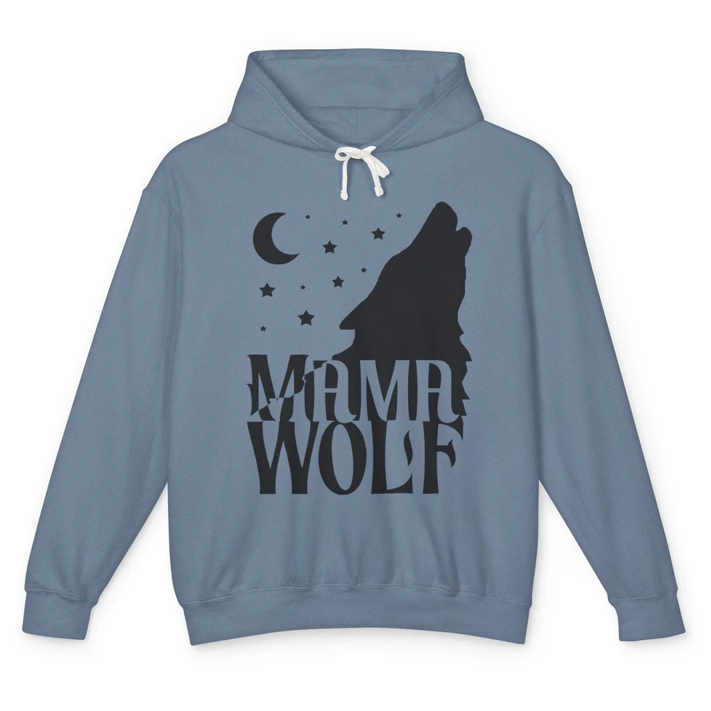 Wolf Pack Wolf Family Mama Wolf Matching Family Outfit Unisex Lightweight Hoodie