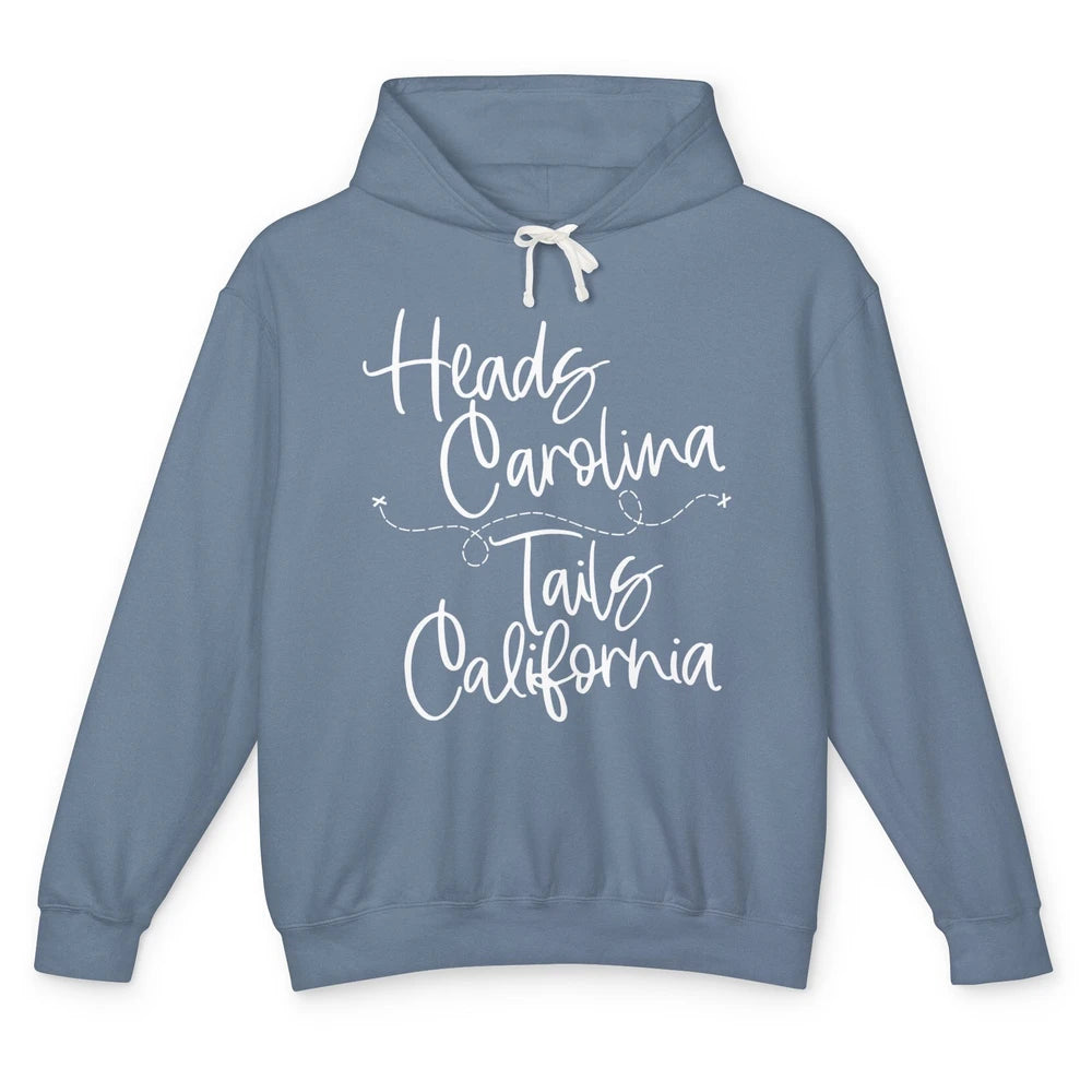 Vintage Heads Carolina Tail California Summer Beach Paradise Unisex Lightweight Hoodie