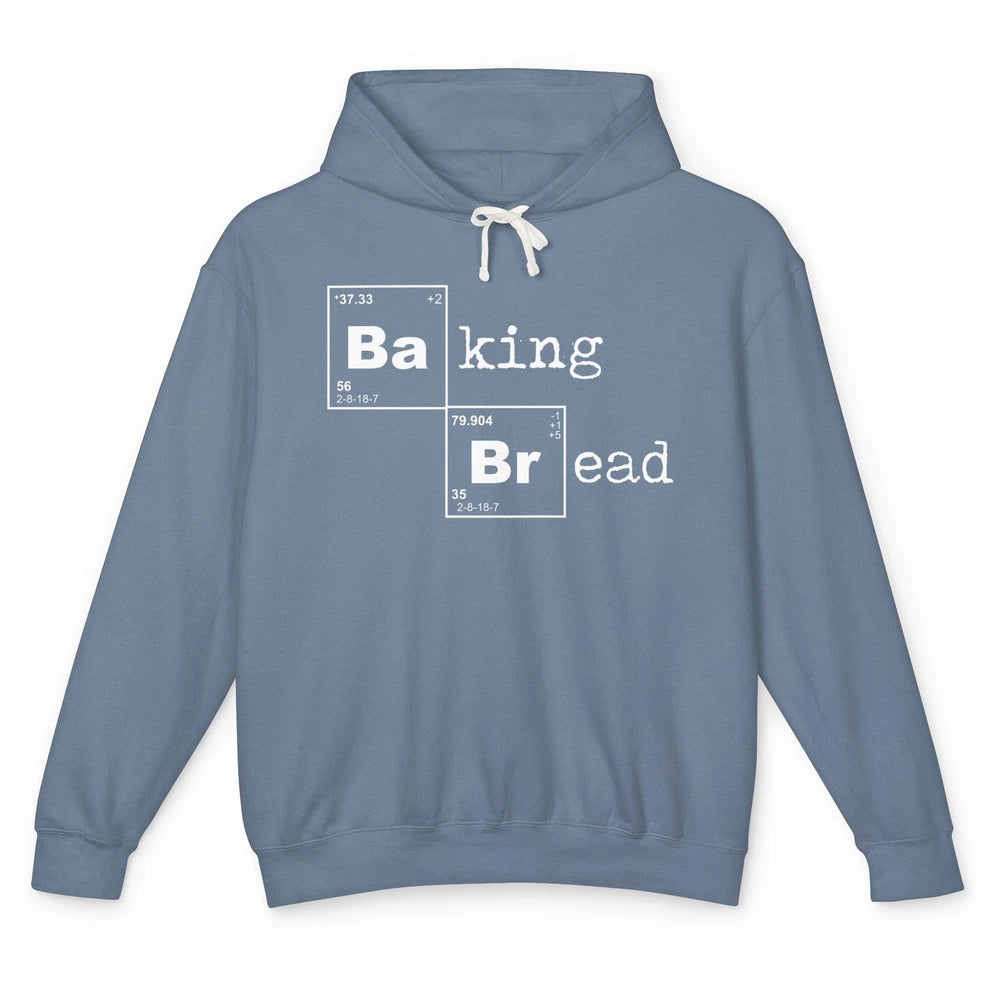 Retro Baking Bread Funny Baking Lovers Gift Bread Bakers Unisex Lightweight Hoodie