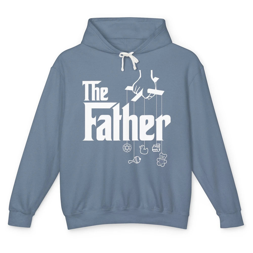 Funny The Father Day Vintage Men Dad Best Daddy Retro Humor Unisex Lightweight Hoodie