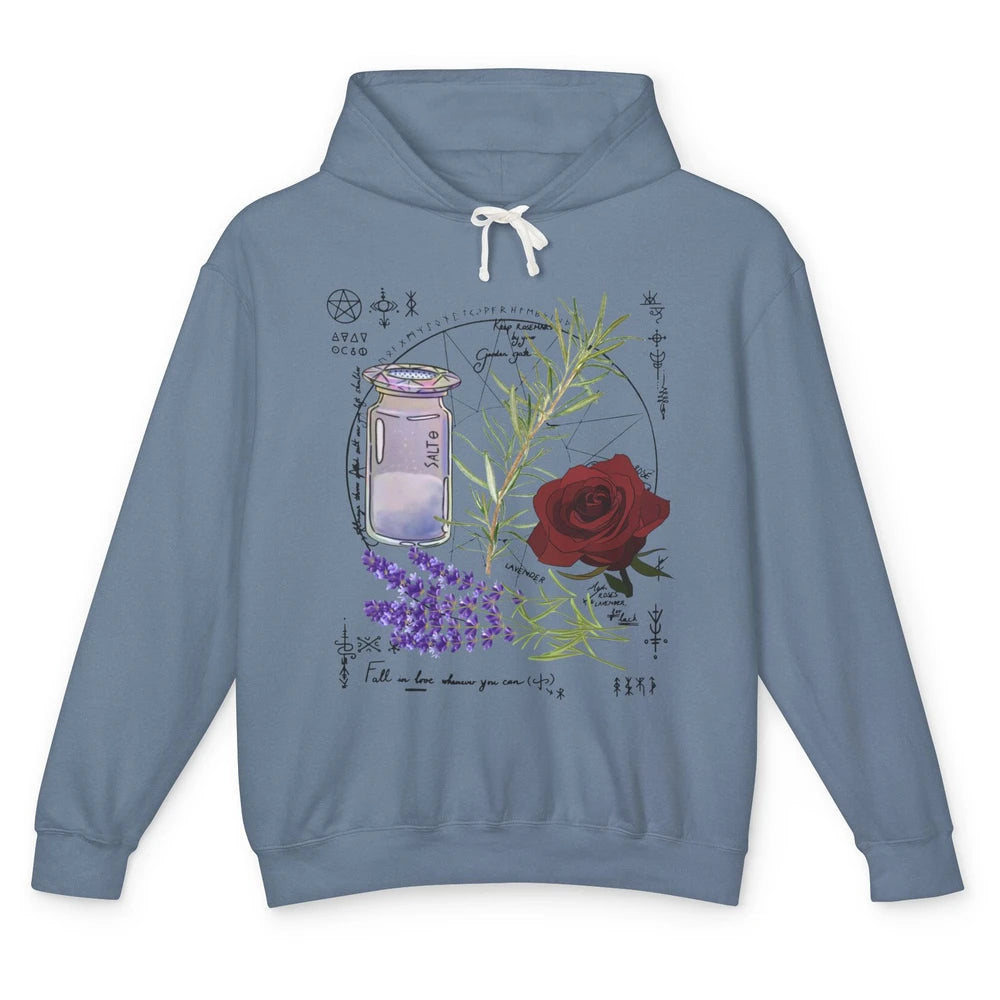 Practical Magic Gardening Card Gardeners Plant Lovers Gift Unisex Lightweight Hoodie