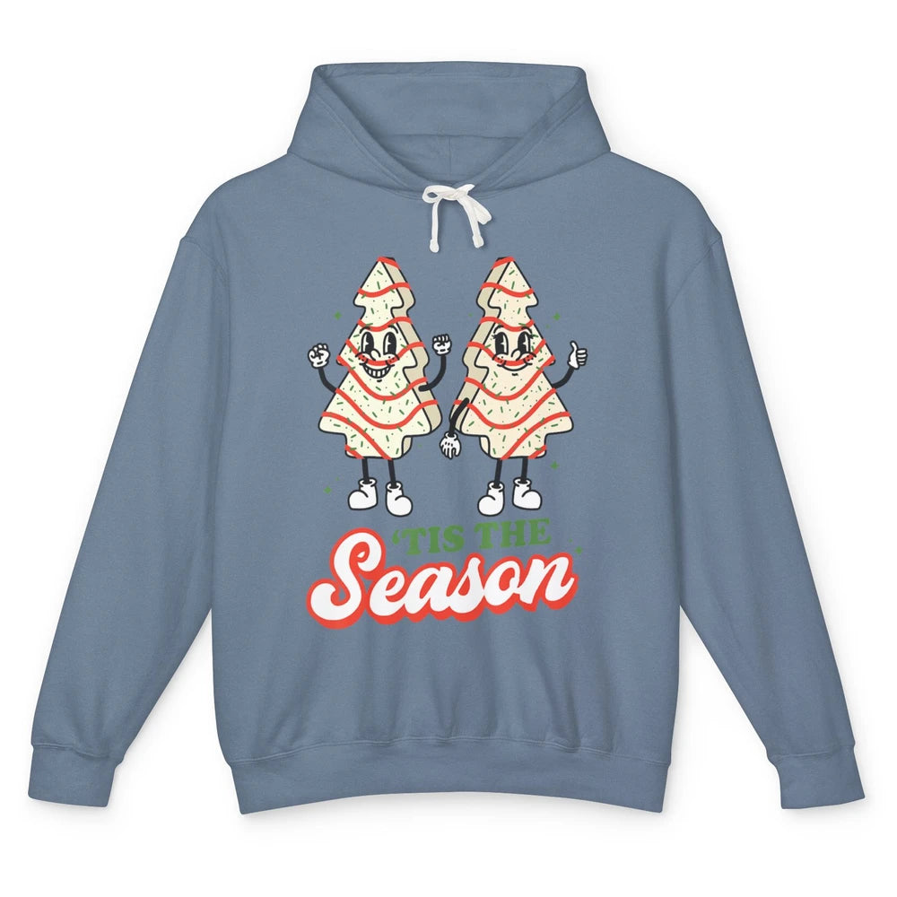 Merry Christmas Little Tis The Season Xmas Tree Cookies Snow Unisex Lightweight Hoodie