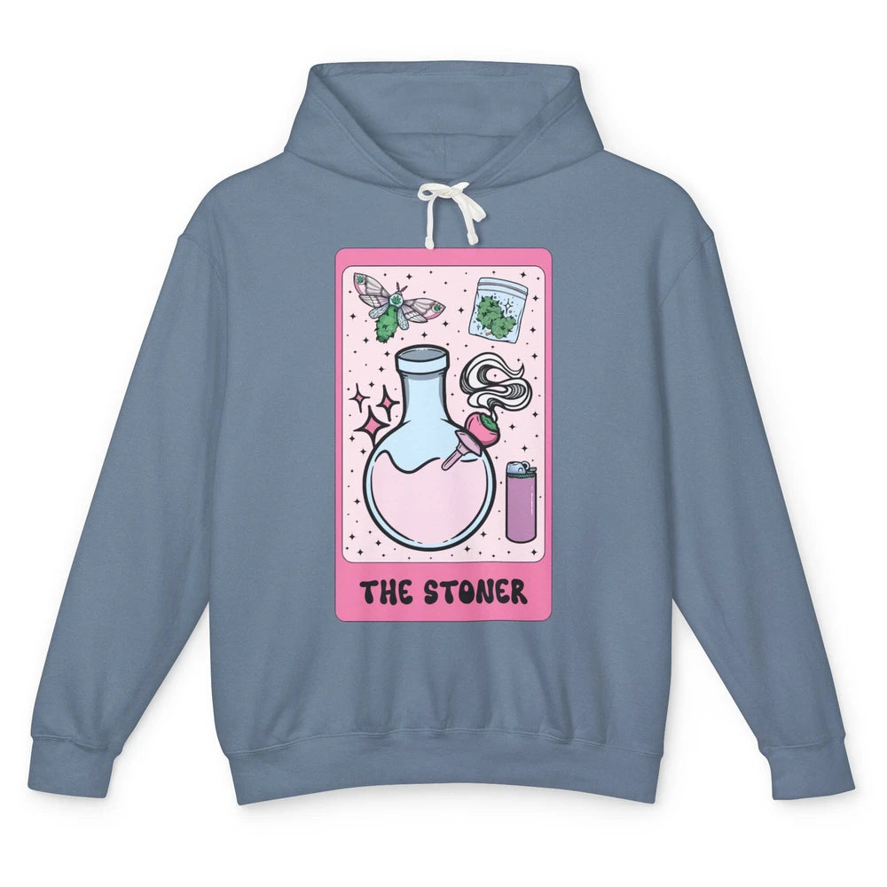 Funny Weed The Stoner Tarot Card Cannabis Weed Lovers Unisex Lightweight Hoodie