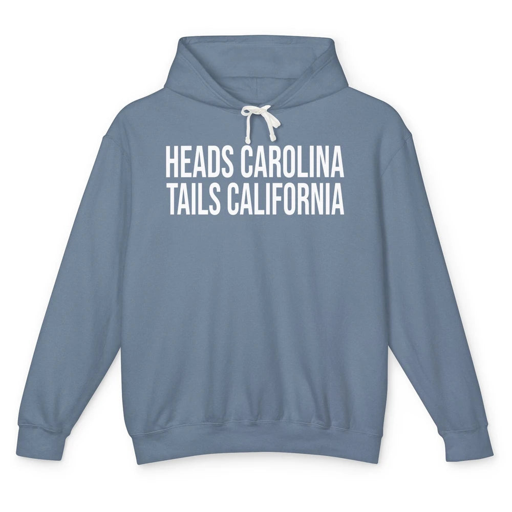 Vintage Heads Carolina Tail California Summer Beach Paradise Unisex Lightweight Hoodie