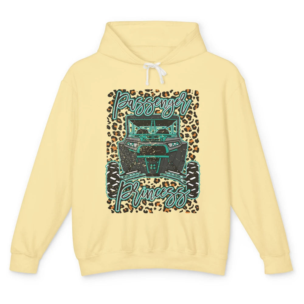 Leopard Rzr Passenger Princess Offroad Mud Up SXS Adventure Unisex Lightweight Hoodie