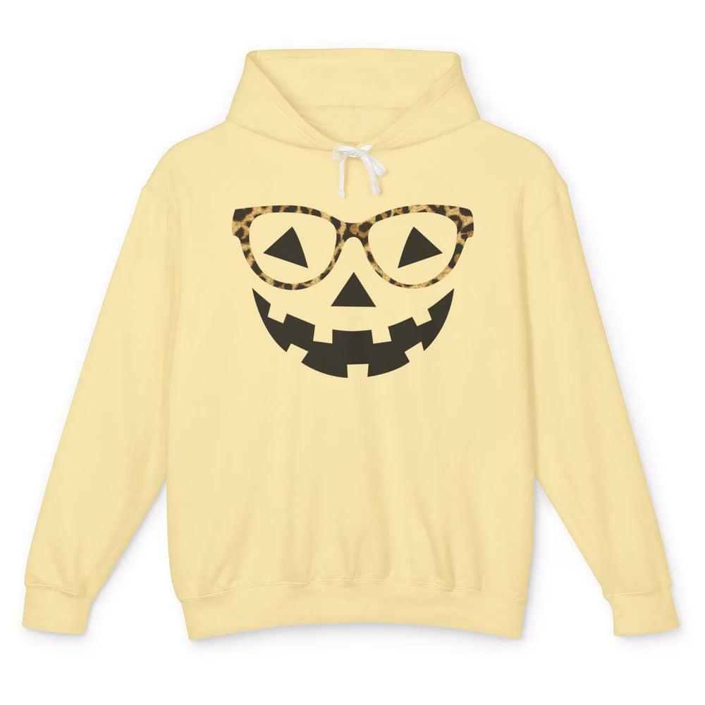 Funny Optometrist Eyeglasses Pumpkin Halloween Boy Costume Unisex Lightweight Hoodie