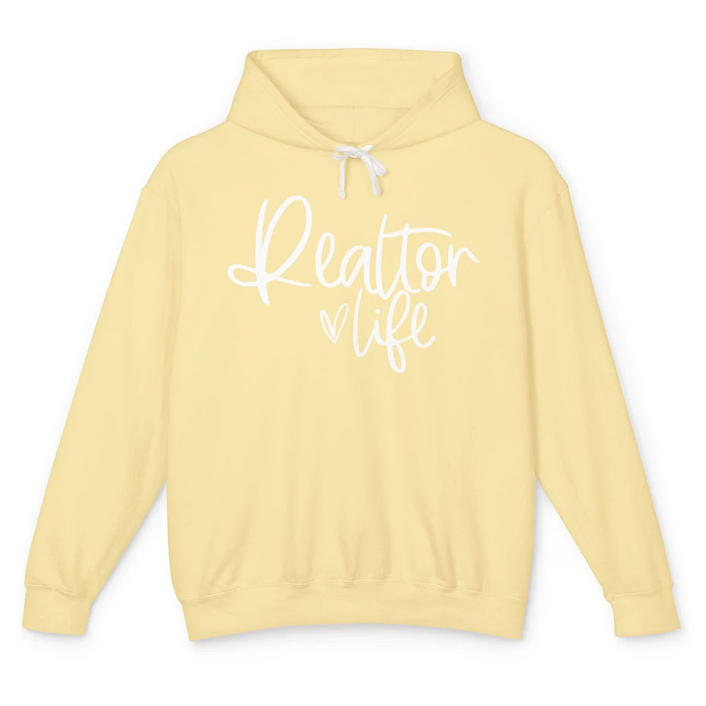 Leopard Love Real Estate Life Realtor Life House Investment Unisex Lightweight Hoodie