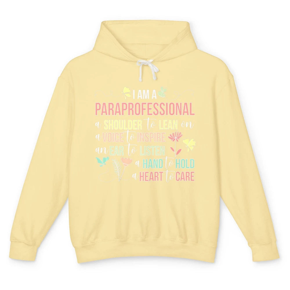 Im Paraprofessional Life Para Teacher Back To School Student Unisex Lightweight Hoodie