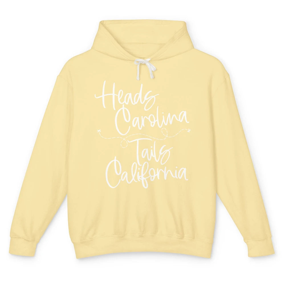 Vintage Heads Carolina Tail California Summer Beach Paradise Unisex Lightweight Hoodie