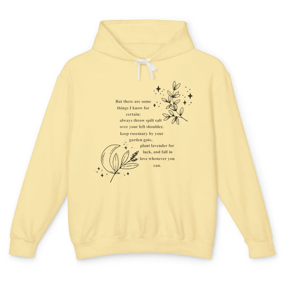 Practical Magic Witch Gardening Card Gardeners Plant Lovers Unisex Lightweight Hoodie