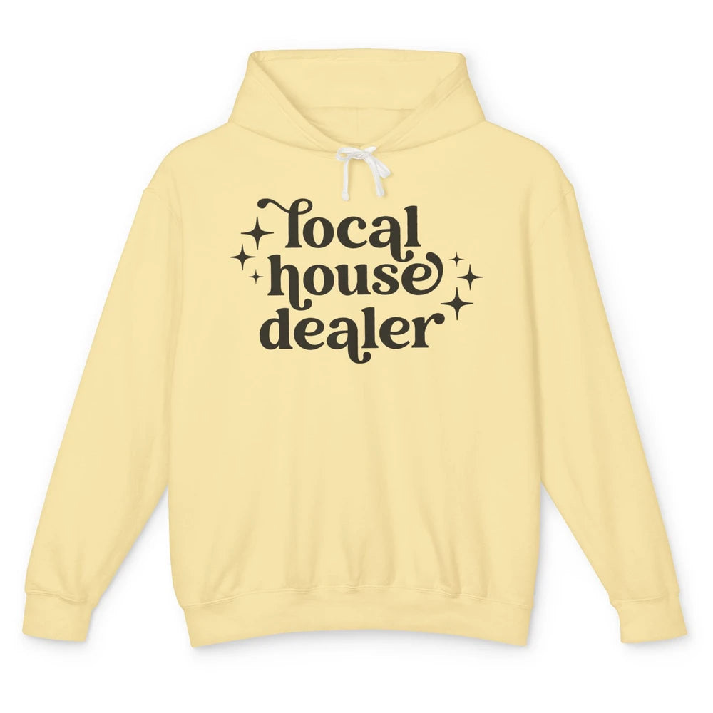 Realtor Local House Dealer Real Estate Housing Investment Unisex Lightweight Hoodie