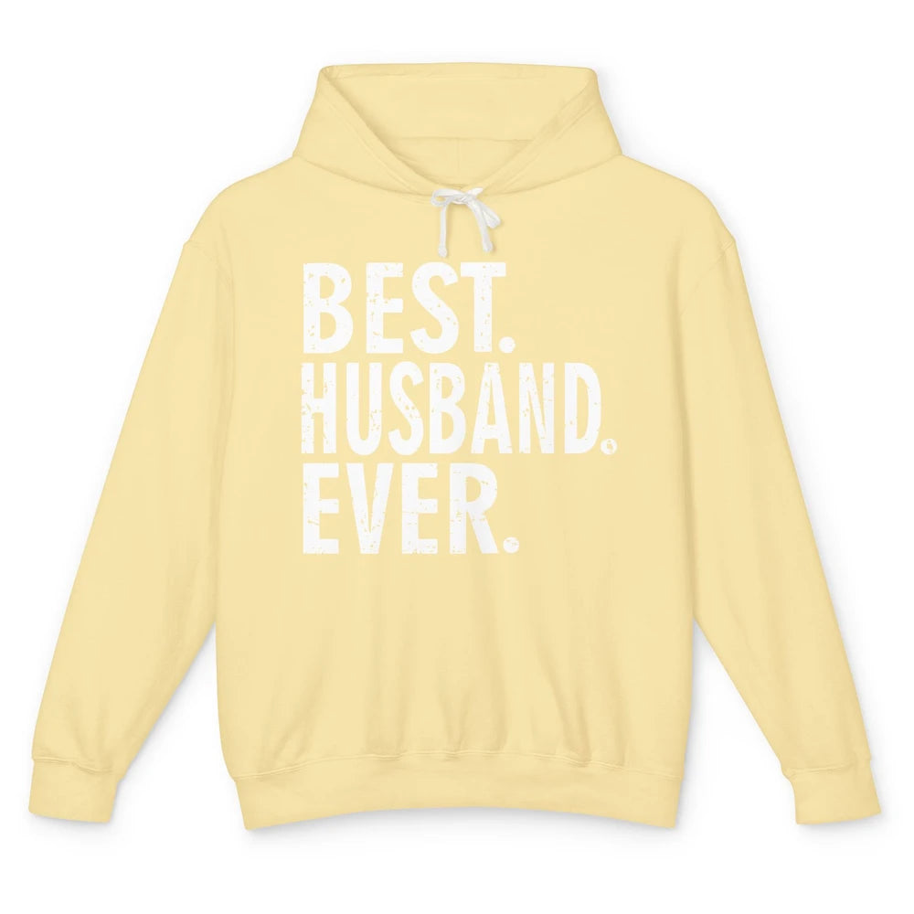 Vintage Best Husband Ever Father's Day Unisex Lightweight Hoodie