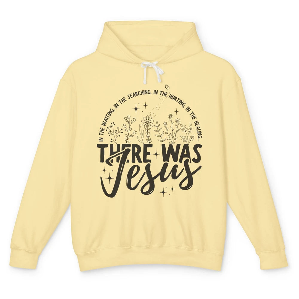 In the Hurting There Was Jesus Boho Christian Bible Floral Unisex Lightweight Hoodie