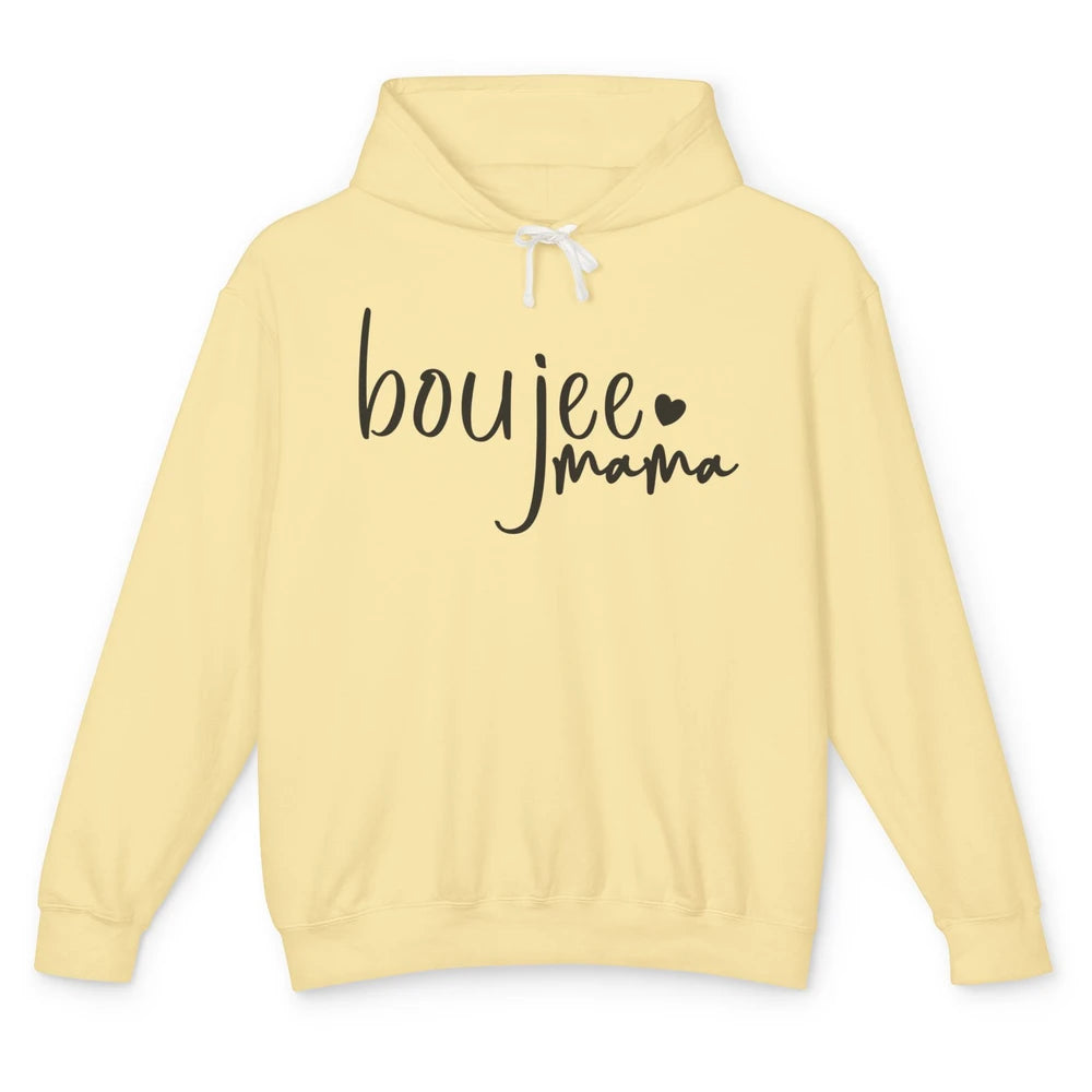 Boujee Mama Boujee Mom Fall Halloween Western Girl Mama Unisex Lightweight Hoodie