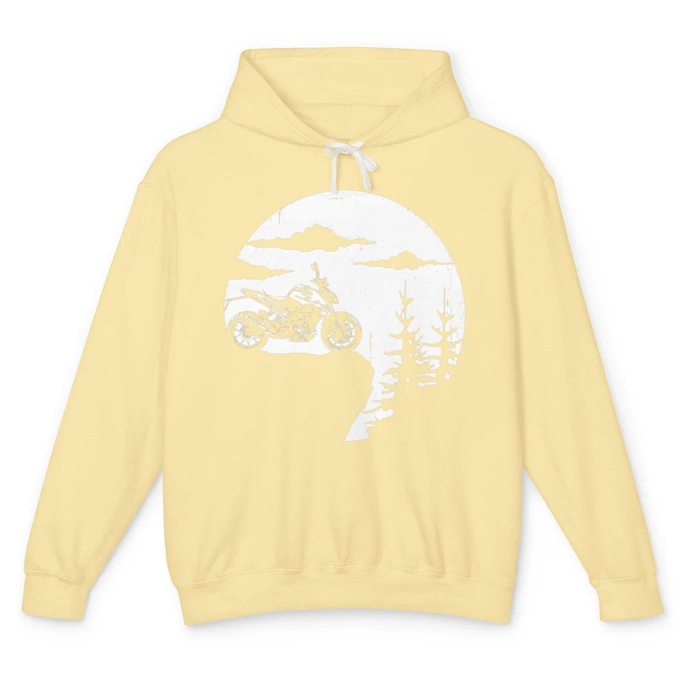 Retro Offroad KTM Motorcycle Cool Adventure Biker Motorbike Unisex Lightweight Hoodie