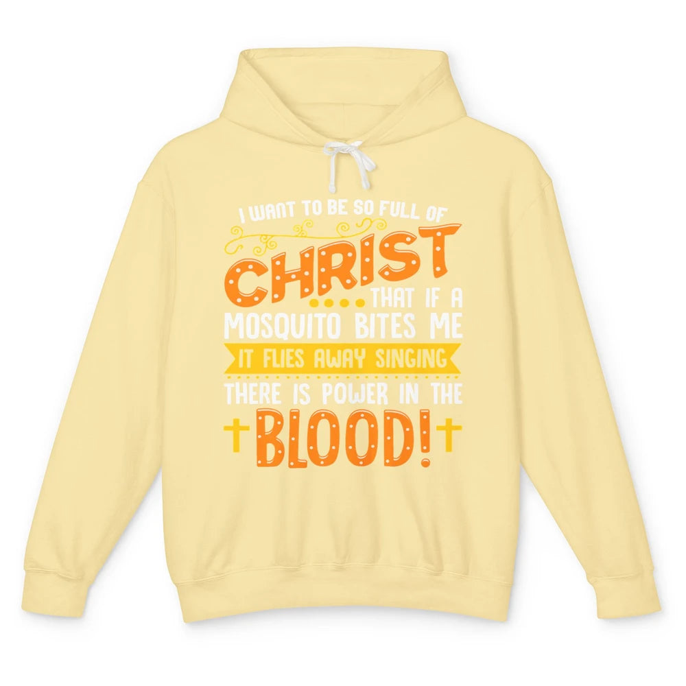 Funny Christian Servant Of God Faithful Jesus Cross Faith Unisex Lightweight Hoodie