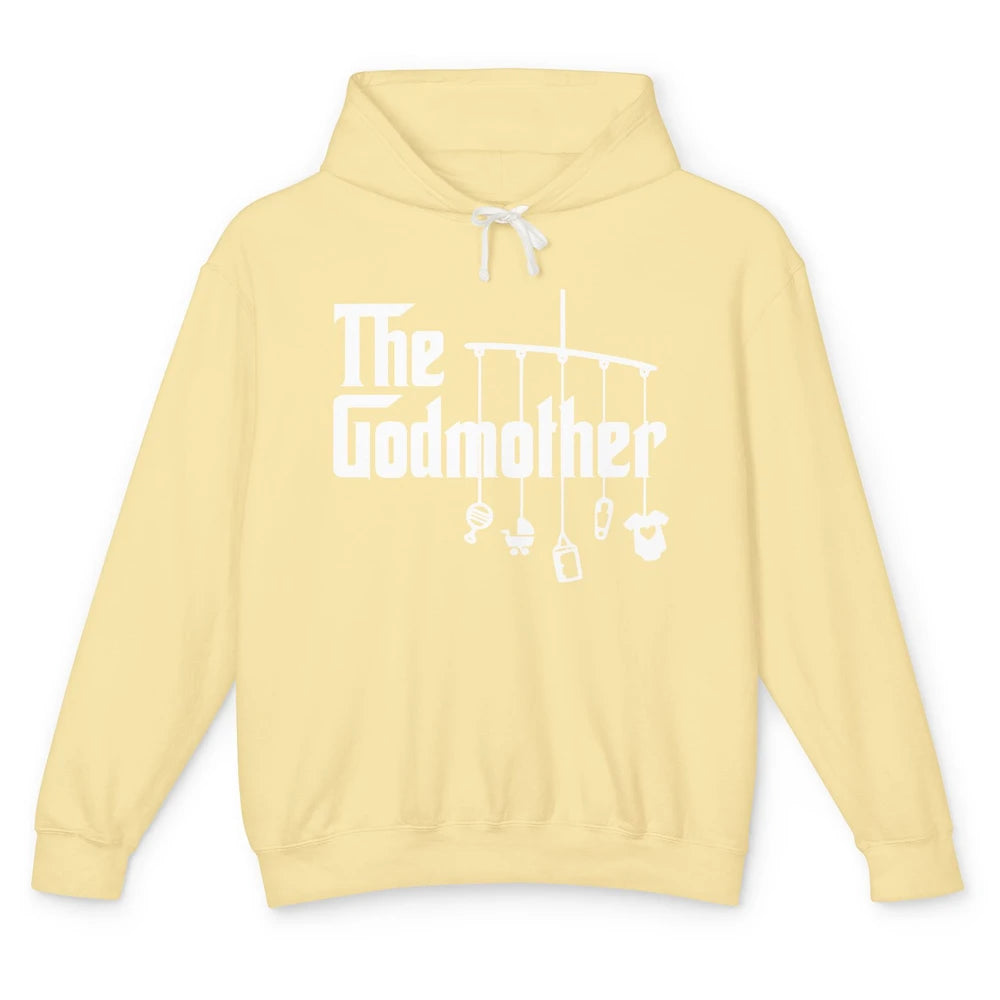 The Godmother First Mother's Day Mom Gift God Mother Unisex Lightweight Hoodie