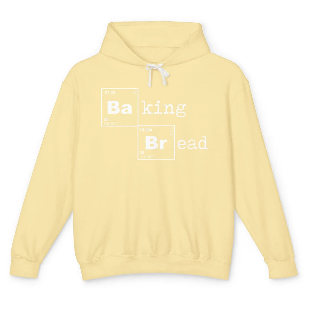 Retro Baking Bread Funny Baking Lovers Gift Bread Bakers Unisex Lightweight Hoodie