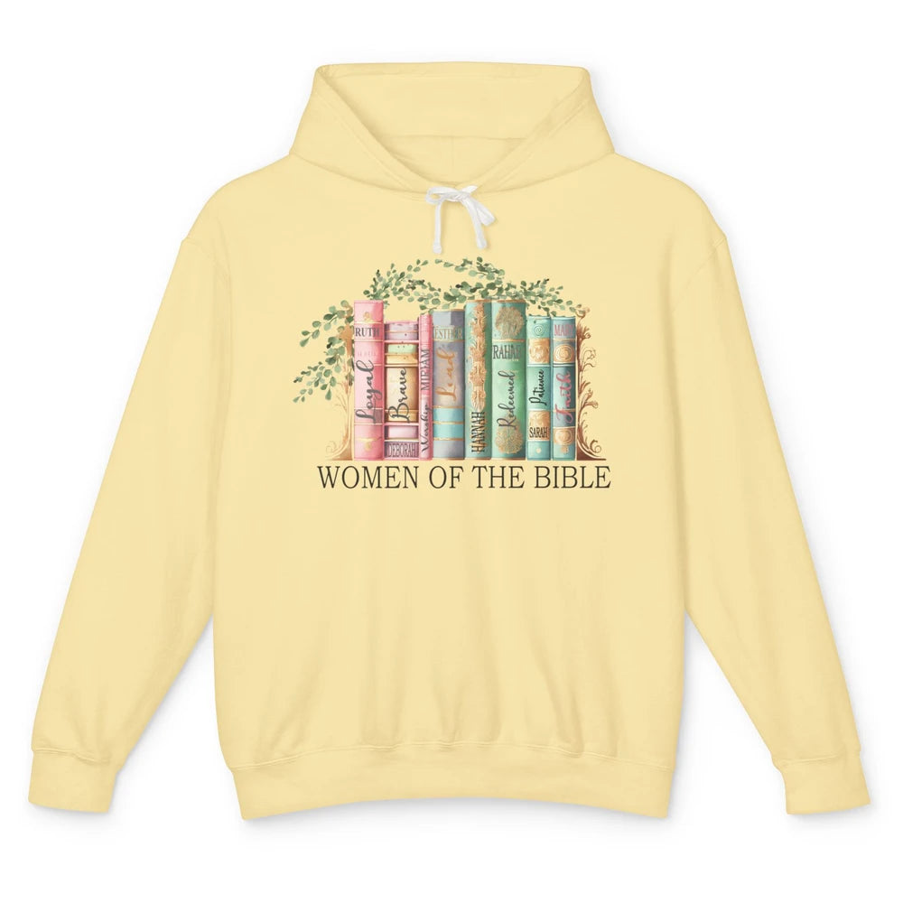 Wildflower Christian Women Of The Bible Religious Book Lover Unisex Lightweight Hoodie