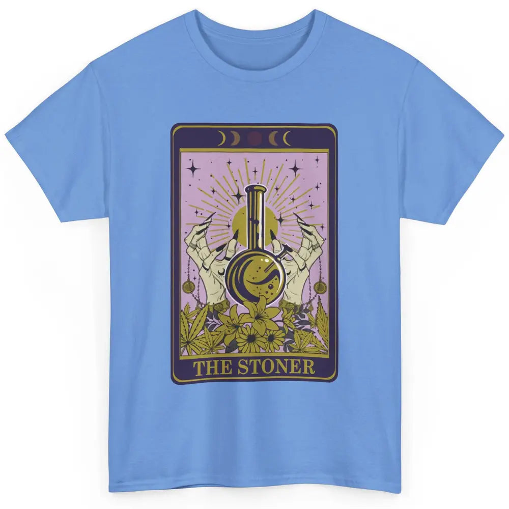 Vintage Witch The Stoner Tarot Card Weed Cannabis Marijuana Classic Unisex T-Shirt