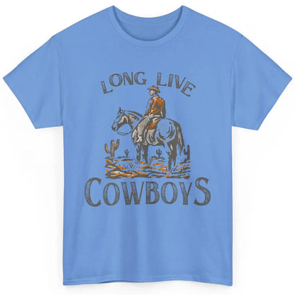 Desert Cowboy Retro Riding Horse Howdy Western Country Rodeo Classic Unisex T-Shirt