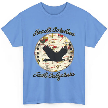 Vintage Heads Carolina Tail California Western Country Classic Unisex T-Shirt