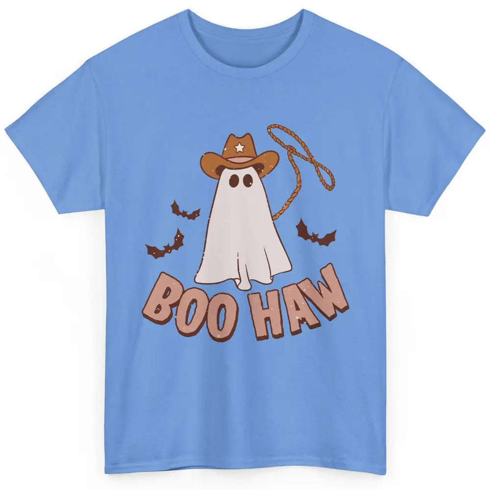 Funny Cowboy Ghost Yeehaw Halloween Western Country Cowboy Classic Unisex T-Shirt