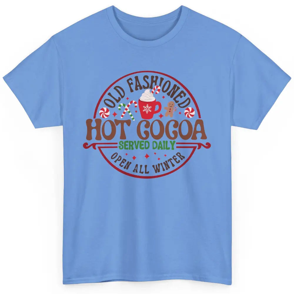 Christmas Gingerbread Hot Cocoa Hot Chocolate Christmas Classic Unisex T-Shirt