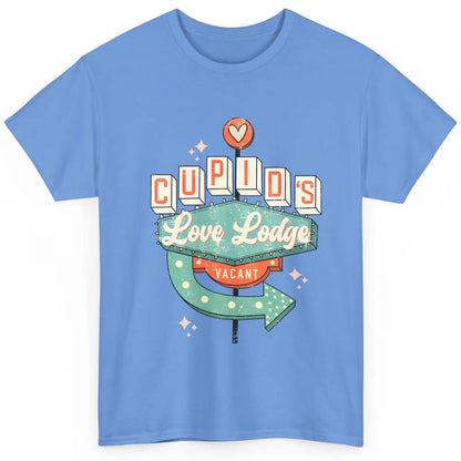 Retro Valentines Cupid's Love Lodges Funny Couples Valentine Classic Unisex T-Shirt