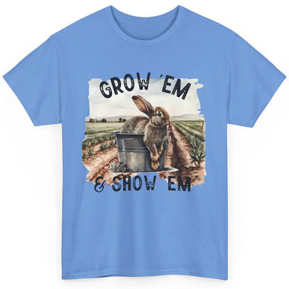 Baby Rabbit On The Farm Grow Em Show Em Western Farm Life Classic Unisex T-Shirt