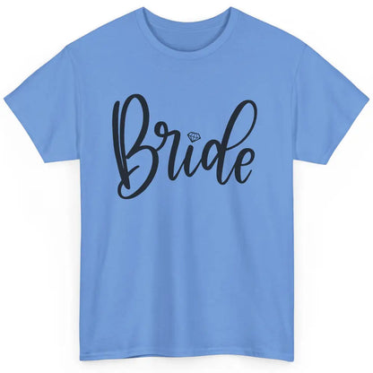 Bride To Be Diamond Ring Future Mrs. Engagement Bachelorette Classic Unisex T-Shirt