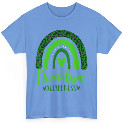 Dwarfism Awareness Month Wear Green Boho Heart Love Rainbow Classic Unisex T-Shirt