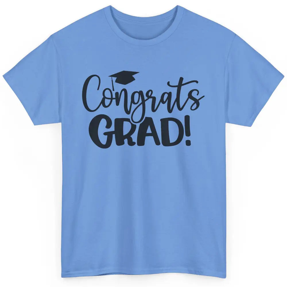 Congrats Grad Senior 2022 Bachelor Hat Senior Graduate Gift Classic Unisex T-Shirt