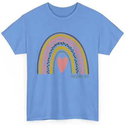 Foster Care Parents Support Rainbow Adoption Love Inspire Classic Unisex T-Shirt